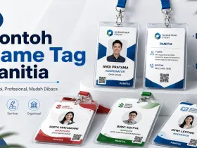 Contoh Name Tag Panitia dan Temukan Rahasia Desain Terbaik!