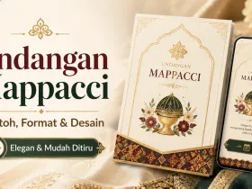Undangan Mappacci: Contoh, Format, Desain, dan Tips Membuatnya