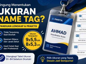 Bingung Menentukan Ukuran Name Tag, Mari Simak Sekarang !