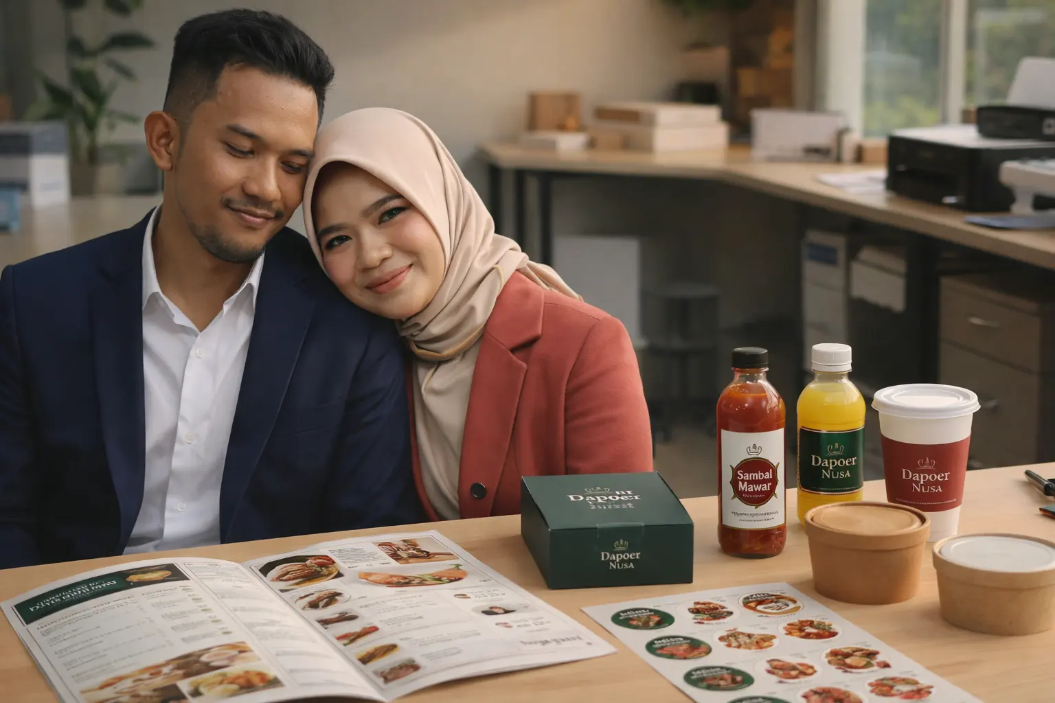 7 Digital Print Semarang: Bisnis Kuliner pada Menu, Stiker, dan Kemasan yang Rapi