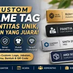 Membuat Kesan yang Unik dengan Custom Name Tag