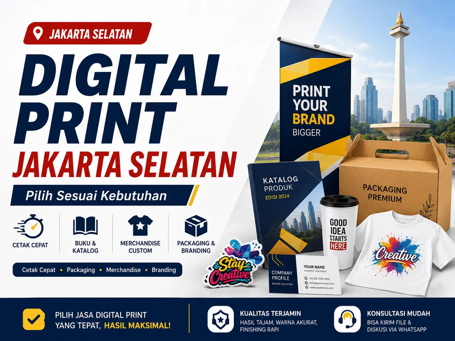 Butuh Digital Print Jakarta Selatan? Ini Rekomendasi Sesuai Kebutuhan