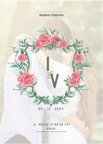 Jual Desain Undangan Pernikahan Modern - Gambar 4