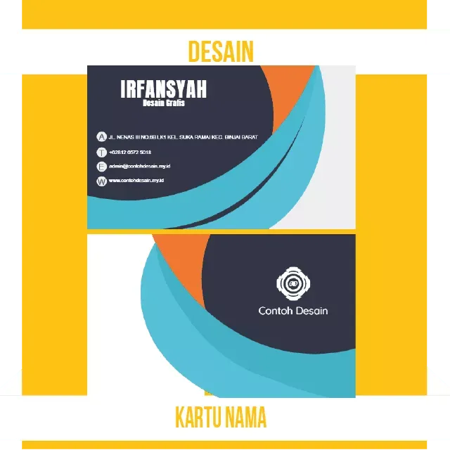 Desain Kartu Nama