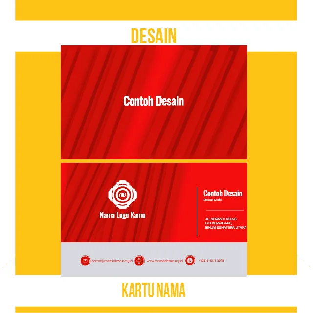 Desain Kartu Nama