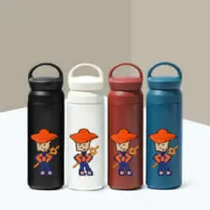 Tumbler Travel Hook Grafir NFT contohdesainmyid.com Dengan Topi dan Pedang Arutr