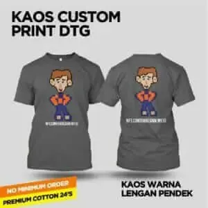 Baju Kaos NFT contohdesainmyid.com Ekanist Karakter