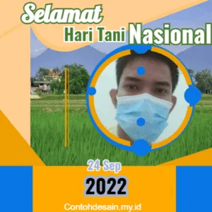 Twibbon Hari Tani Nasional 2022