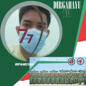 Twibbon Hut TNI 2022