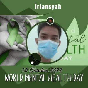 Twibbon Hari Kesehatan Mental Dunia 2022