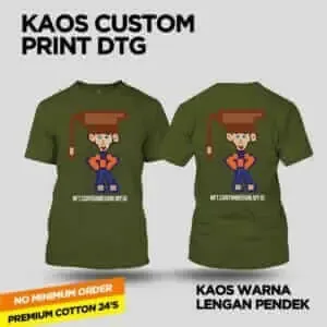 Baju Kaos NFT contohdesainmyid.com Ekanist dengan Topi Amaden