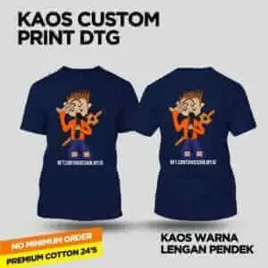 Baju Kaos NFT contohdesainmyid.com Ekonist Singing Style dengan Pedang Pelita