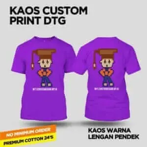 Baju Kaos NFT contohdesainmyid.com Irfanist dengan Topi Amaden