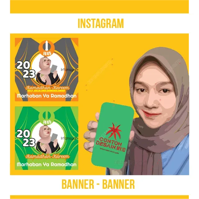 Instagram Banner Marhaban Ya Ramadhan