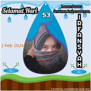 Twibbon hari lahan basah sedunia 2024