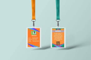 contoh id card yayasan