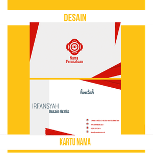Desain Kartu Nama