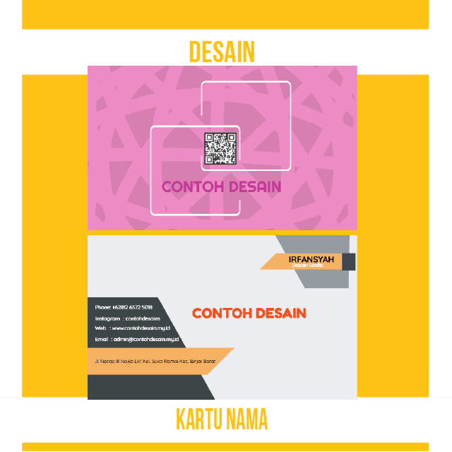 Desain Kartu Nama Airbsrul