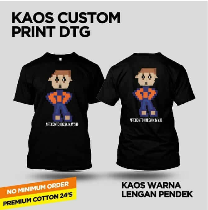 baju kaos kustom