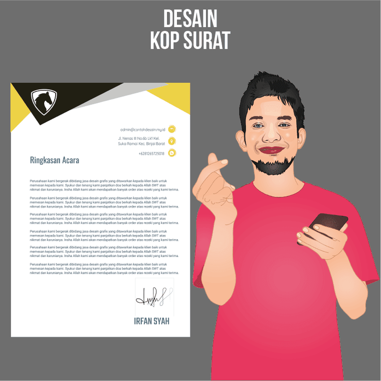 Desain Kop Surat #0004