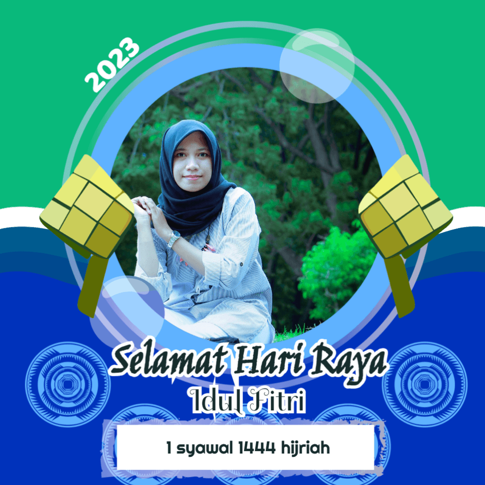 Twibbon Idul Fitri Estetik 1444 h
