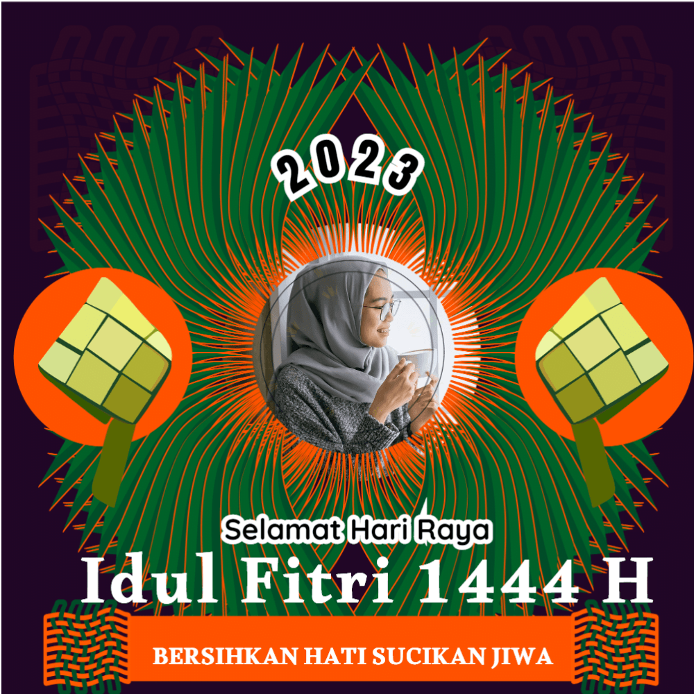 twibbon idul fitri tahun 2023