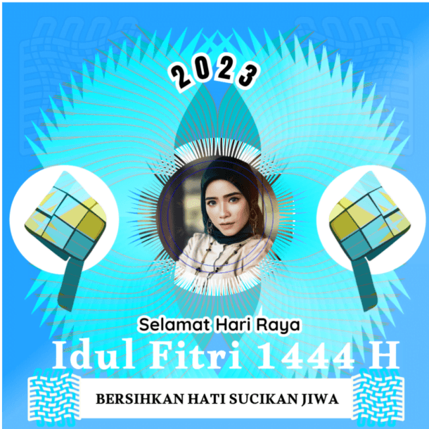 twibbon idul fitri tahun 2023