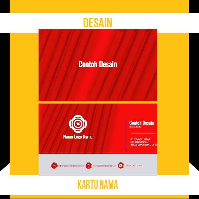 Desain Kartu Nama