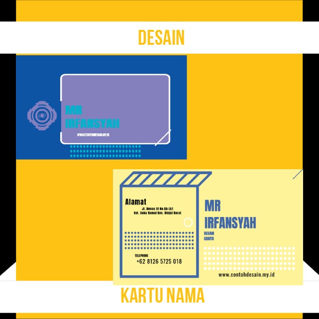 Desain Kartu Nama
