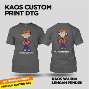Baju Kaos NFT contohdesainmyid.com Ekanist Karakter Baju Kaos NFT contohdesainmyid.com Ekanist Karakter